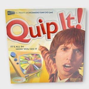 NEW Quip-It DVD Board Game